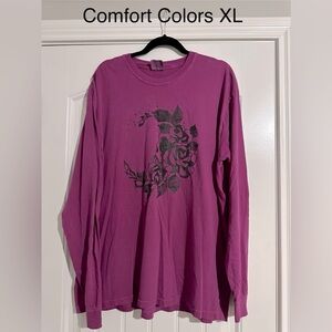 Comfort Colors long sleeve tshirt XL